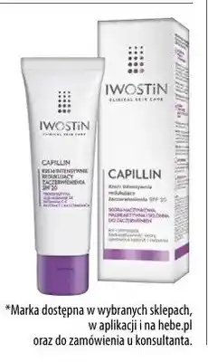 Hebe Capilin krem intensywnie redukujący zaczerwienienia do twarzy z SPF20 oferta