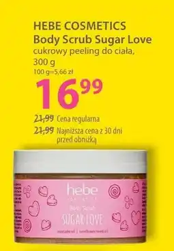 Hebe Cukrowy peeling do ciała Body Scrub Sugar Love oferta