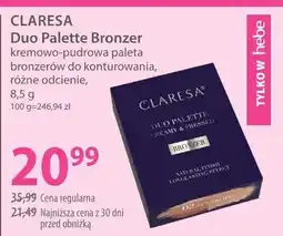 Hebe Kremowo-pudrowa paleta bronzerów do konturowania Duo Palette Bronzer oferta