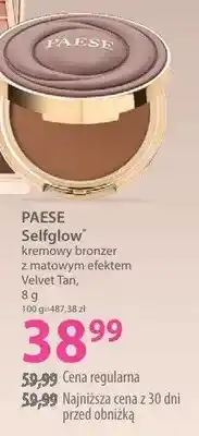 Hebe Cień do powiek z matowym efektem Velvet Tan Selfglow oferta