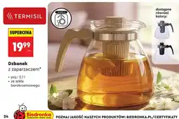 Biedronka Dzbanek z zaparzaczem oferta