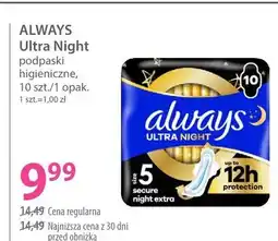 Hebe Podpaski higieniczne Ultra Night oferta