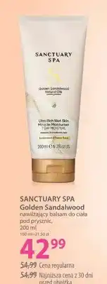 Hebe Golden Sandalwood nawilżający balsam do ciała pod prysznic oferta