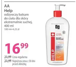 Hebe Help odżywczy balsam do ciała dla skóry ekstremalnie suchej oferta