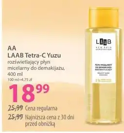 Hebe Płyn micelarny Tetra-C Yuzu rozświetlający do demakijażu oferta