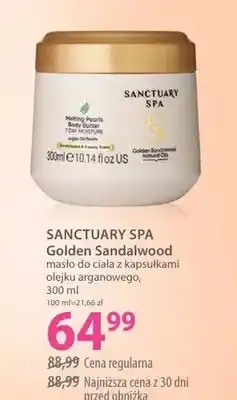 Hebe Golden Sandalwood masło do ciała z kapsułkami olejku arganowego oferta