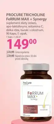 Hebe Suplement diety żelazo FeRRUM MAX + Synergy oferta