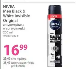Hebe Antyperspirant w sprayu męski Men Black & White Invisible Original oferta