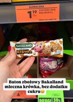 Biedronka Baton mleczna krówka, bez dodatku cukru oferta