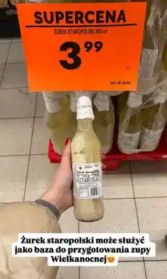 Biedronka Żurek staropolski oferta