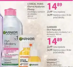 Hebe Delikatny płyn micelarny 3 w 1 Skin Naturals oferta