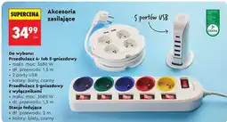 Biedronka Przedłużacz 4- lub 5-gniazdowy oferta