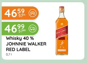 Eurocash Cash & Carry Whisky Johnnie Walker oferta