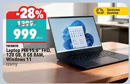 Biedronka Laptop P1X 15,6 FHD, 128 GB, 8 GB RAM, Windows 11 czarny oferta