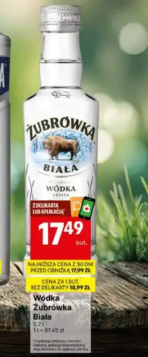 Delikatesy Centrum Wódka Żubrówka oferta
