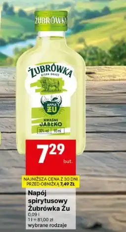 Delikatesy Centrum Napój spirytusowy Żubrówka oferta