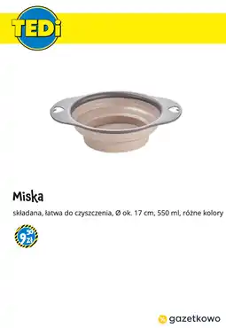 Tedi Miska składana oferta