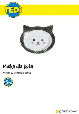 Tedi Miska dla kota oferta