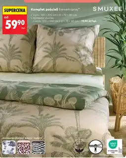 Biedronka Komplet pościeli Smukee oferta