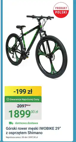 ERLI Rower górski Iwobike oferta