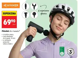 Biedronka Pistolet do masażu Hykker oferta