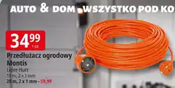 E.Leclerc Przedłużacz ogrodowy 10m, 2x1mm oferta