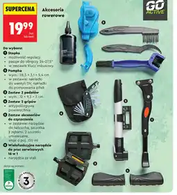 Biedronka Akcesoria do roweru Go Active oferta