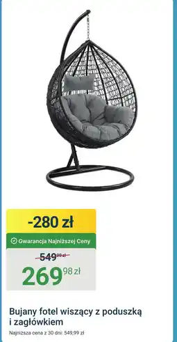 ERLI Fotel wiszący oferta