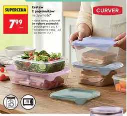 Biedronka Pojemniki na żywność Curver oferta