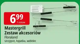 E.Leclerc Zestaw akcesoriów Floraland szczypce, łopatka, widelec oferta