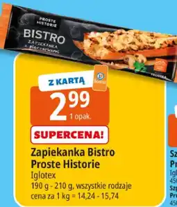E.Leclerc Zapiekanka Bistro wszystkie rodzaje oferta