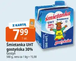 E.Leclerc Śmietanka UHT gostyńska 30% oferta