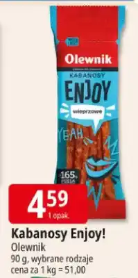 E.Leclerc Kabanosy Enjoy! wybrane rodzaje oferta