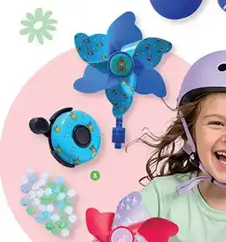 Biedronka Zestaw z koralikami: wiatraczek, dzwonek, koraliki na szprychy, różne kolory oferta