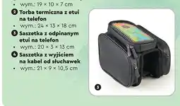 Biedronka Saszetka z odpinanym etui na telefon oferta