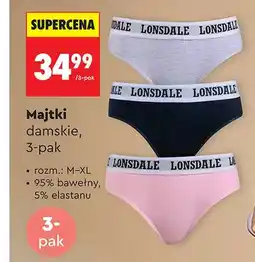 Biedronka Majtki damskie, 3-pak oferta