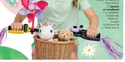 Biedronka Zestaw z wstążkami: wiatraczek, dzwonek, wstążki na kierownicę, różne kolory oferta