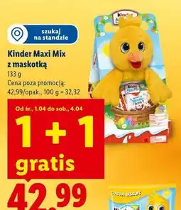 Lidl Słodycze Maxi Mix z maskotką oferta