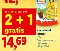 Lidl Czekoladki Mini Friends oferta