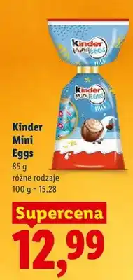 Lidl Czekoladowe Mini Eggs oferta