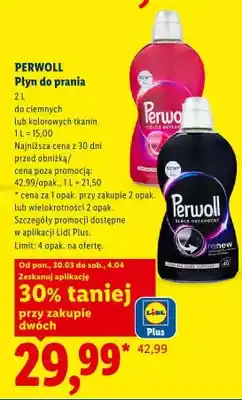 Lidl Płyn do prania kolorowych tkanin oferta
