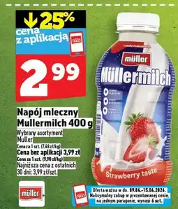 Topaz Napój mleczny Mullermilch oferta