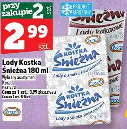 Topaz Lody Kostka Śnieżna oferta