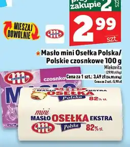 Topaz Masło mini Osełka Polska lub Polskie czosnkowe oferta