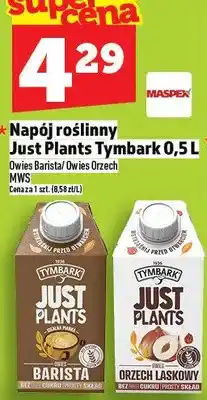 Topaz Napój roślinny Just Plants Tymbark oferta