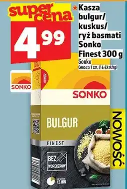 Topaz Kasza bulgur/kuskus/ryż basmati Sonko Finest oferta
