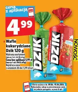 Topaz Wafle kukurydziane Dzik oferta