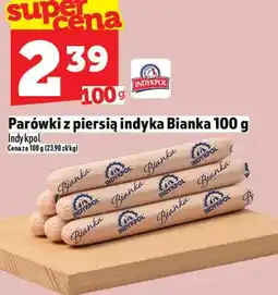 Topaz Parówki z piersią indyka Bianka oferta