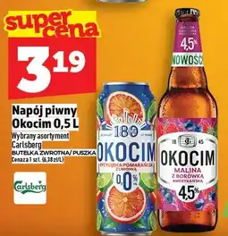Topaz Napój piwny Okocim oferta
