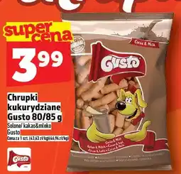 Topaz Chrupki kukurydziane Gusto 80/85g oferta